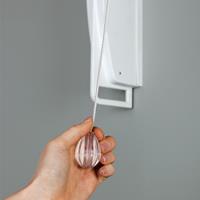 Otto wall-mounted pull down rail - white 3